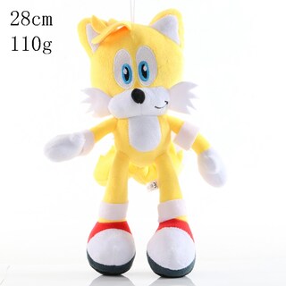 Foto 6 | Figura De Peluche Sonic The Hedgehog 28 Cm 6 Piezas - Venta Internacional.