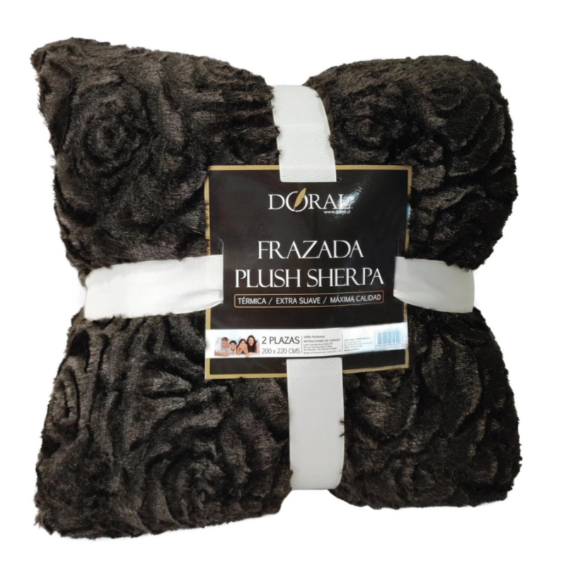 Forro Polar De Felpa Blanket Sherpa Doral, 1.5 Cuadrados - Venta Internacional.