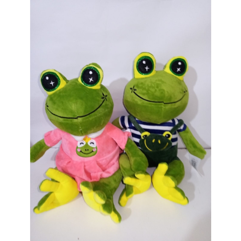 Foto 3 pulgar | Pareja De Ranas De Peluche De 40 Cm, Suaves Y Divertidas Para Jugar Y Decorar - Venta Internacional.