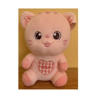 Foto 1 | Peluche Suave De Algodón Con Diseño De Gatito Love, 23 Cm - Venta Internacional.