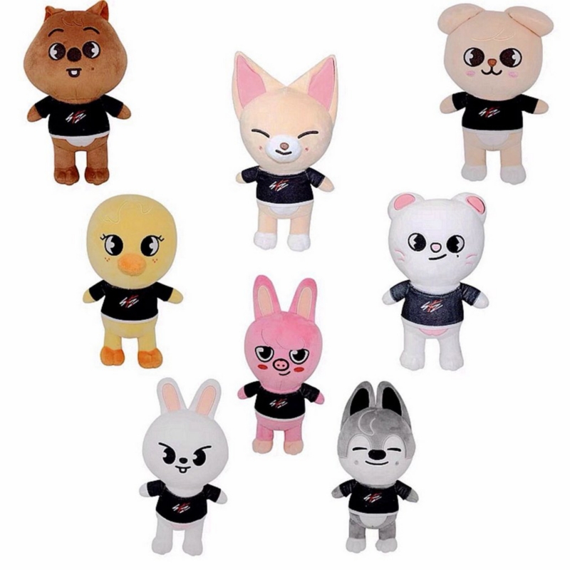 Foto 2 | Juguete De Peluche Skzoo Stray Kids Con Gato Blanco De Peluche Para Cosplay - Venta Internacional.
