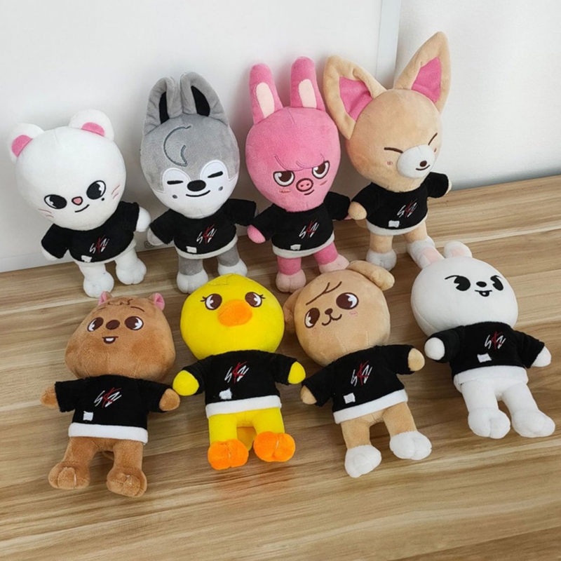 Foto 5 pulgar | Juguete De Peluche Skzoo Stray Kids Con Gato Blanco De Peluche Para Cosplay - Venta Internacional.
