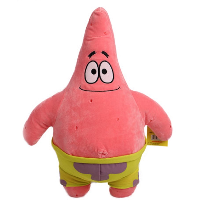 Foto 4 pulgar | Set De Peluche Con Forma De Estrella, Bob Esponja Y Patricio, 35 Cm - Venta Internacional.