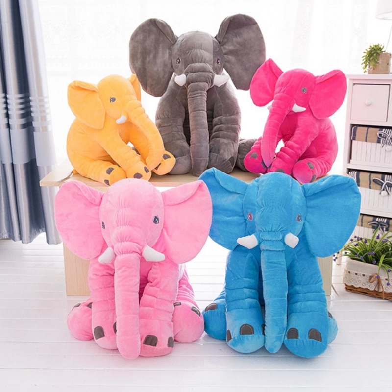Foto 5 pulgar | Peluche De Peluche Con Elefante Gigante, Bonito Y Suave Algodón Pp Para Niños - Venta Internacional.