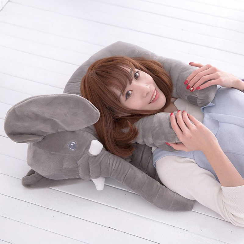 Foto 6 | Peluche De Peluche Con Elefante Gigante, Bonito Y Suave Algodón Pp Para Niños - Venta Internacional.