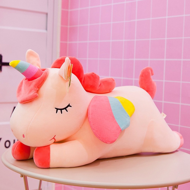 Foto 5 pulgar | Figura De Muñeco De Unicornio De Felpa De 25 Cm Con Relleno De Algodón - Venta Internacional.