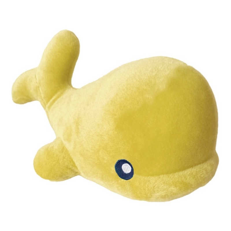 Peluche De Peluche Con Diseño De Delfín Amarillo Con Colgante, Supersuave - Venta Internacional.