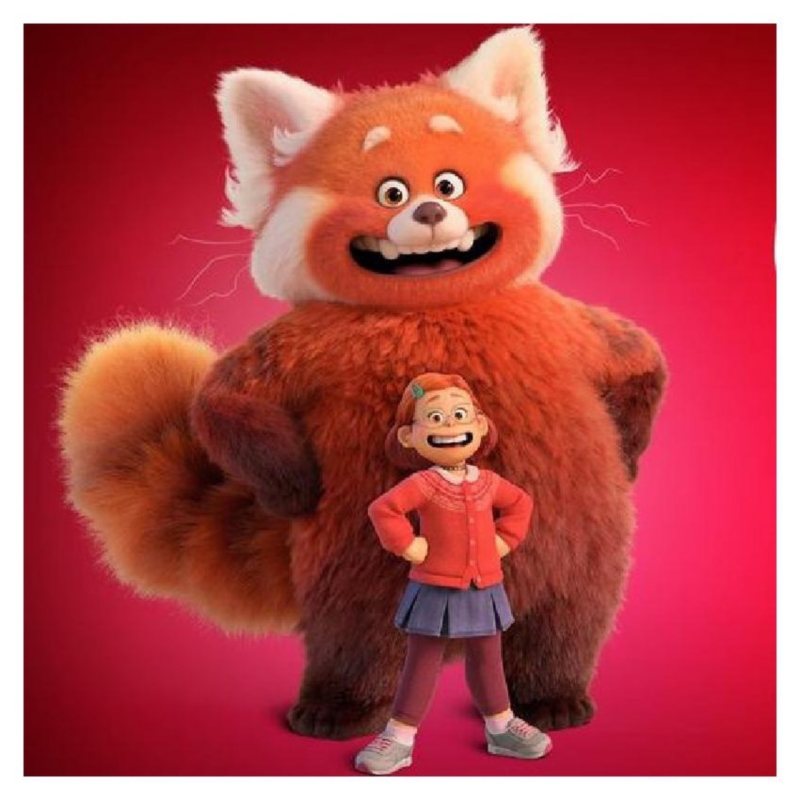 Foto 3 pulgar | Peluche Disney Pixar Kawaii Red Panda 33cm - Venta Internacional.