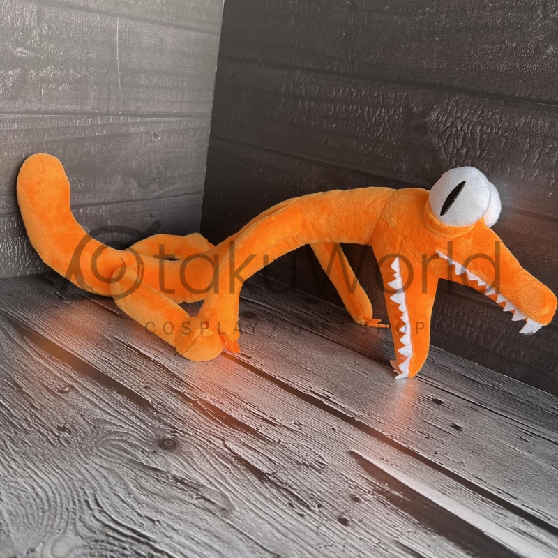 Foto 3 pulgar | Peluche Roblox Rainbow Friends Orange Monster 52 Cm - Venta Internacional.