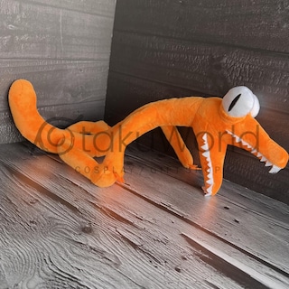 Foto 2 | Peluche Roblox Rainbow Friends Orange Monster 52 Cm - Venta Internacional.
