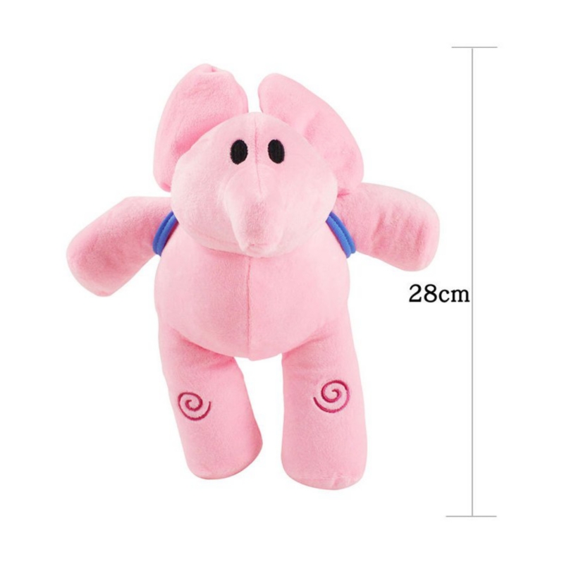 Foto 4 | Kit De Juguetes De Peluche Pocoyó Dolls Original, 6 Piezas Con Elly, Pato Y Lou - Venta Internacional.