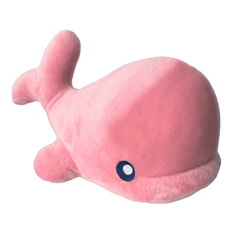 Peluche De Peluche Con Colgante De Delfín Rosa Supersuave - Venta Internacional.