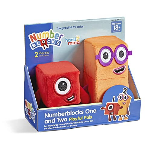 Foto 2 pulgar | Hand2mind Numberblocks One And Two Playful Pals, Peluche Num - Venta Internacional.