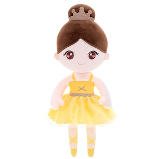 Foto 2 | Muñeca Bailarina De Peluche Gloveleya Ballet Girl, Color Amarillo, 13 Pulgadas - Venta Internacional.