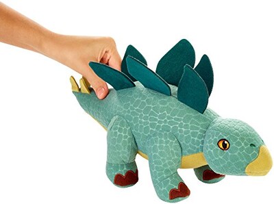 Foto 2 | Juguete De Peluche Jurassic World Basic Stegosaurus - Venta Internacional.