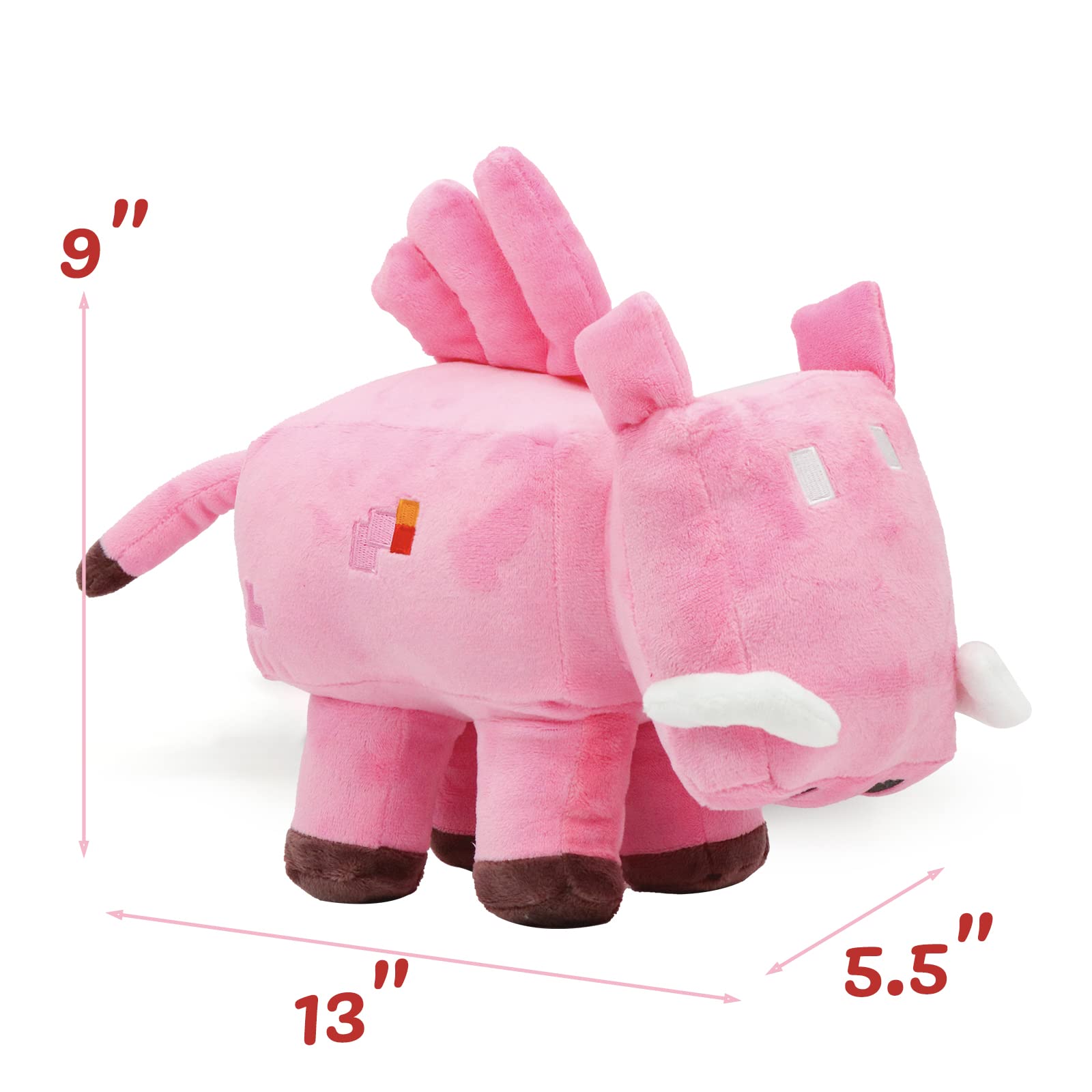 Foto 6 pulgar | Peluche Xslwan Minecraft Legends Cerdo De Dientes Largos 10 Cm 2023 - Venta Internacional.