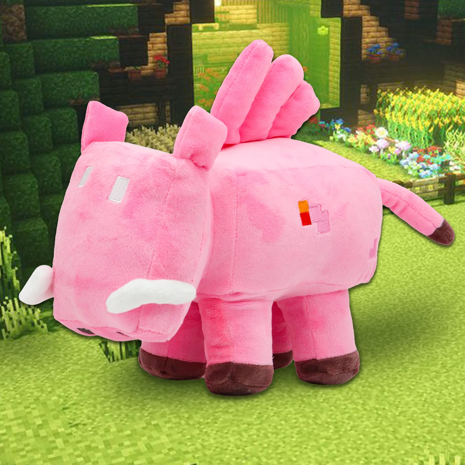 Foto 6 | Peluche Xslwan Minecraft Legends Cerdo De Dientes Largos 10 Cm 2023 - Venta Internacional.