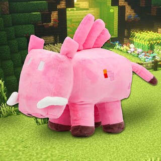 Foto 6 | Peluche Xslwan Minecraft Legends Cerdo De Dientes Largos 10 Cm 2023 - Venta Internacional.