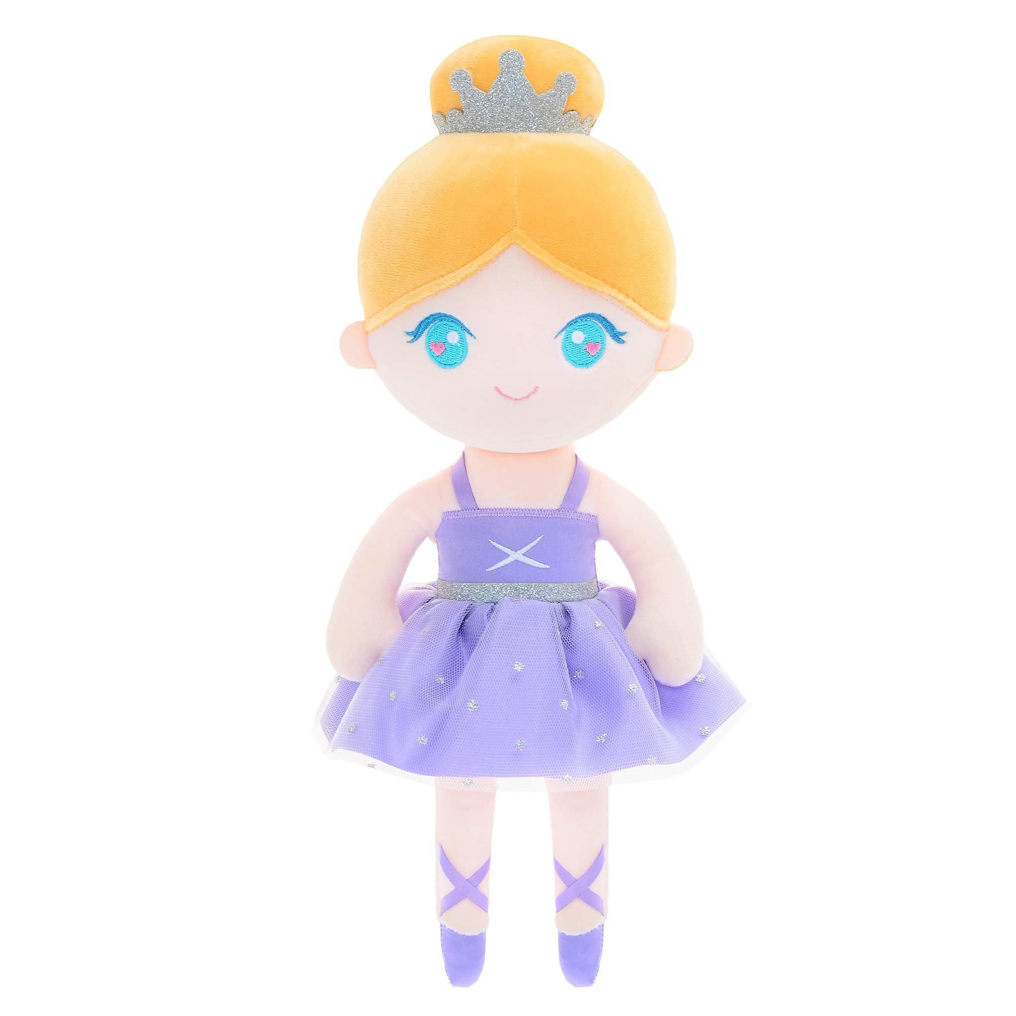 Foto 2 | Muñeca De Peluche Gloveleya, Bailarina Para Bebés Y Niñas, Color Morado Claro, 33 Cm - Venta Internacional.