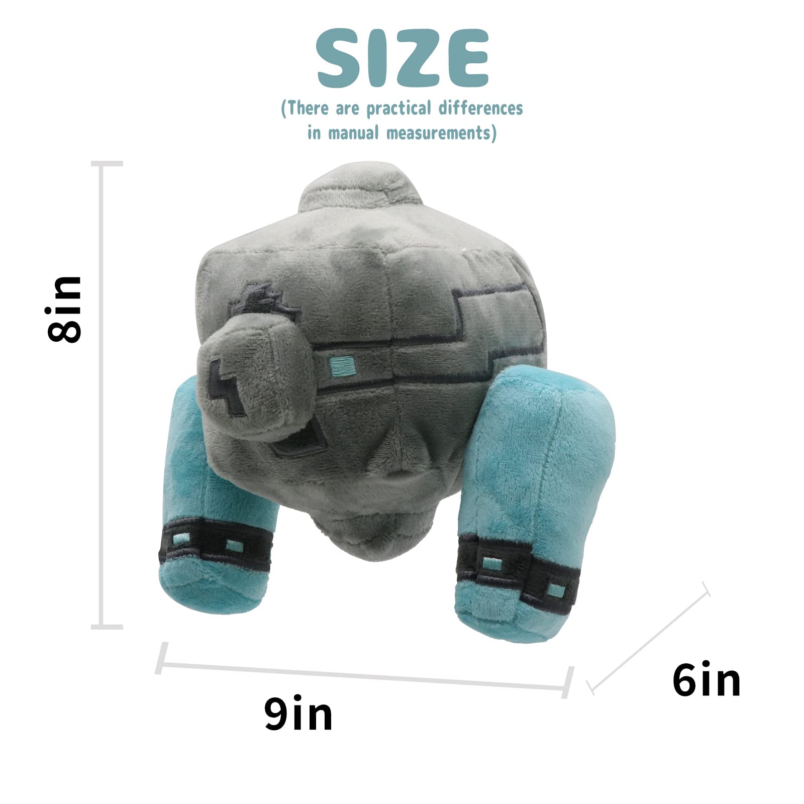 Foto 3 pulgar | Peluche Xslwan Minecraft Legends 2023 Con 10 Pilas De 25 Cm - Venta Internacional.