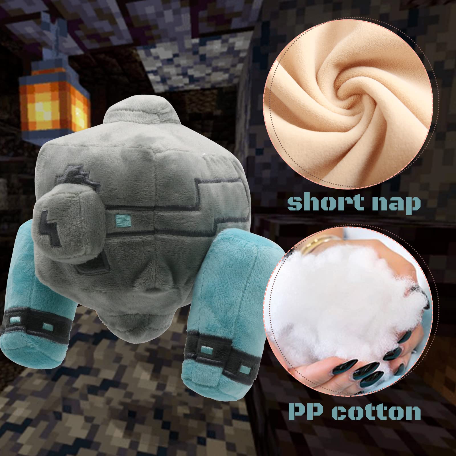 Foto 5 pulgar | Peluche Xslwan Minecraft Legends 2023 Con 10 Pilas De 25 Cm - Venta Internacional.