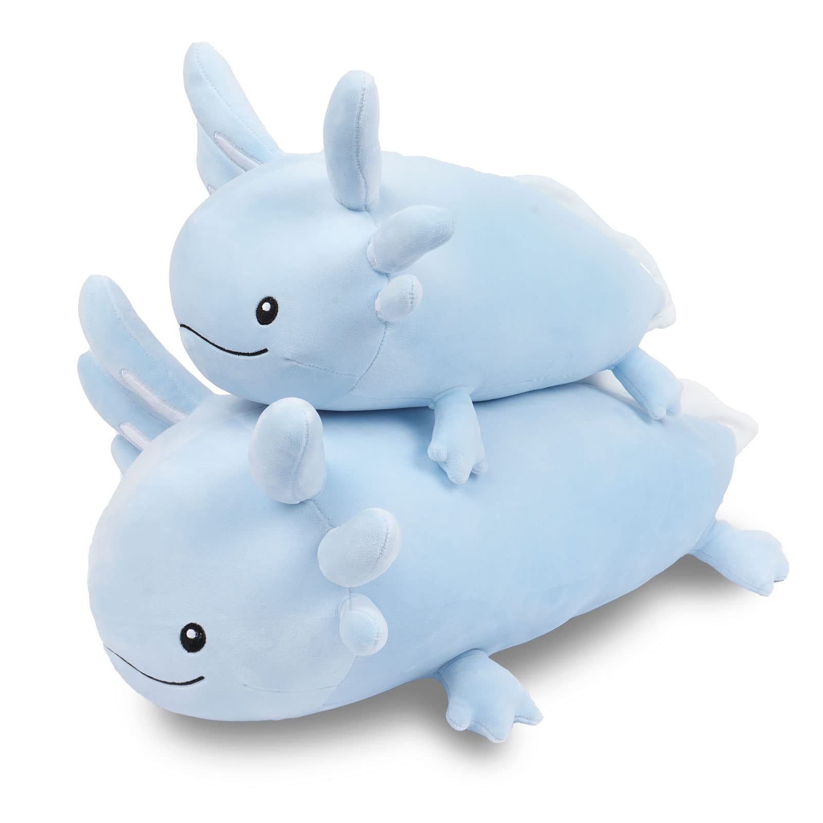 Foto 7 pulgar | Peluche Niuniu Daddy Axolotl Azul Luminoso 60 Cm Para Niños - Venta Internacional.