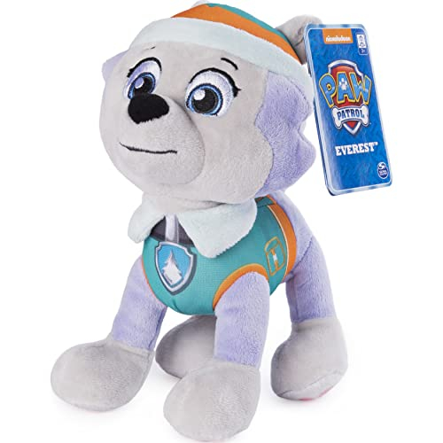 Paw Patrol, Peluche Everest De 8'', Felpa De Pie Con Detalles Cosidos, Para Edades De 3 En Adelante - Venta Internacio