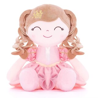 Foto 6 | Muñeca de Peluche Gloveleya para Niña con Corona de Princesa Rosa 14 cm - Venta Internacional