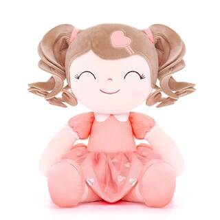 Foto 5 | Muñeca De Peluche Gloveleya Curly Girl 16 Naranja Con Bolsa De Regalo - Venta Internacional.
