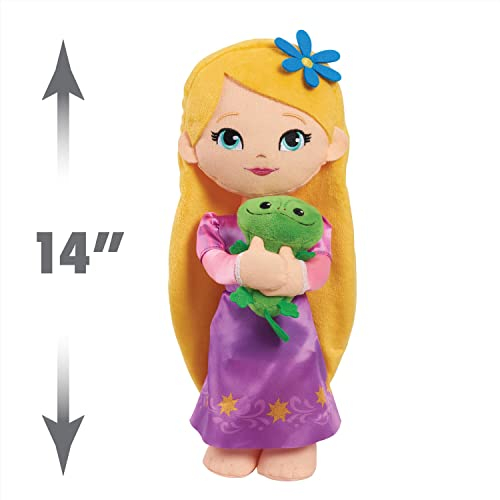Foto 4 pulgar | Muñeca De Peluche Disney Princess Lil' Friends Rapunzel & Pa - Venta Internacional.