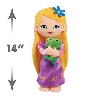 Foto 3 | Muñeca De Peluche Disney Princess Lil' Friends Rapunzel & Pa - Venta Internacional.