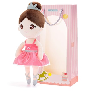Foto 1 | Muñeca De Peluche Gloveleya Ballet Girl, Color Rojo Sandía, 33 Cm, Con Caja - Venta Internacional.
