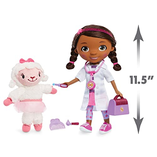 Foto 4 pulgar | Doll Just Play Doc Mcstuffins Time For Your Chequeo Con Lambi - Venta Internacional.