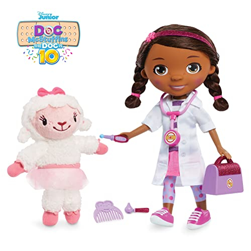 Foto 7 pulgar | Doll Just Play Doc Mcstuffins Time For Your Chequeo Con Lambi - Venta Internacional.