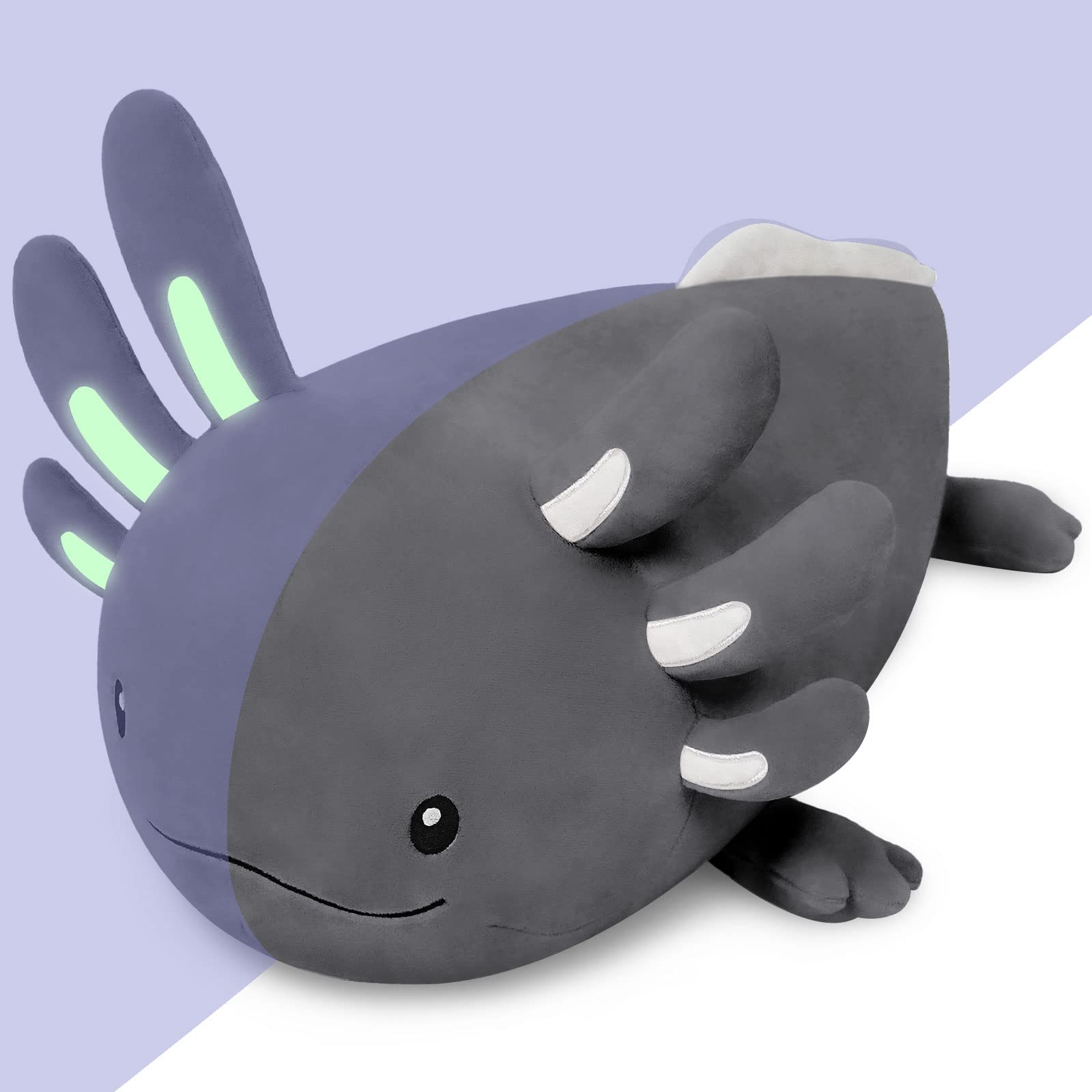 Foto 2 pulgar | Peluche Niuniu Daddy Axolotl Luminous 50 Cm Para Niños - Venta Internacional.