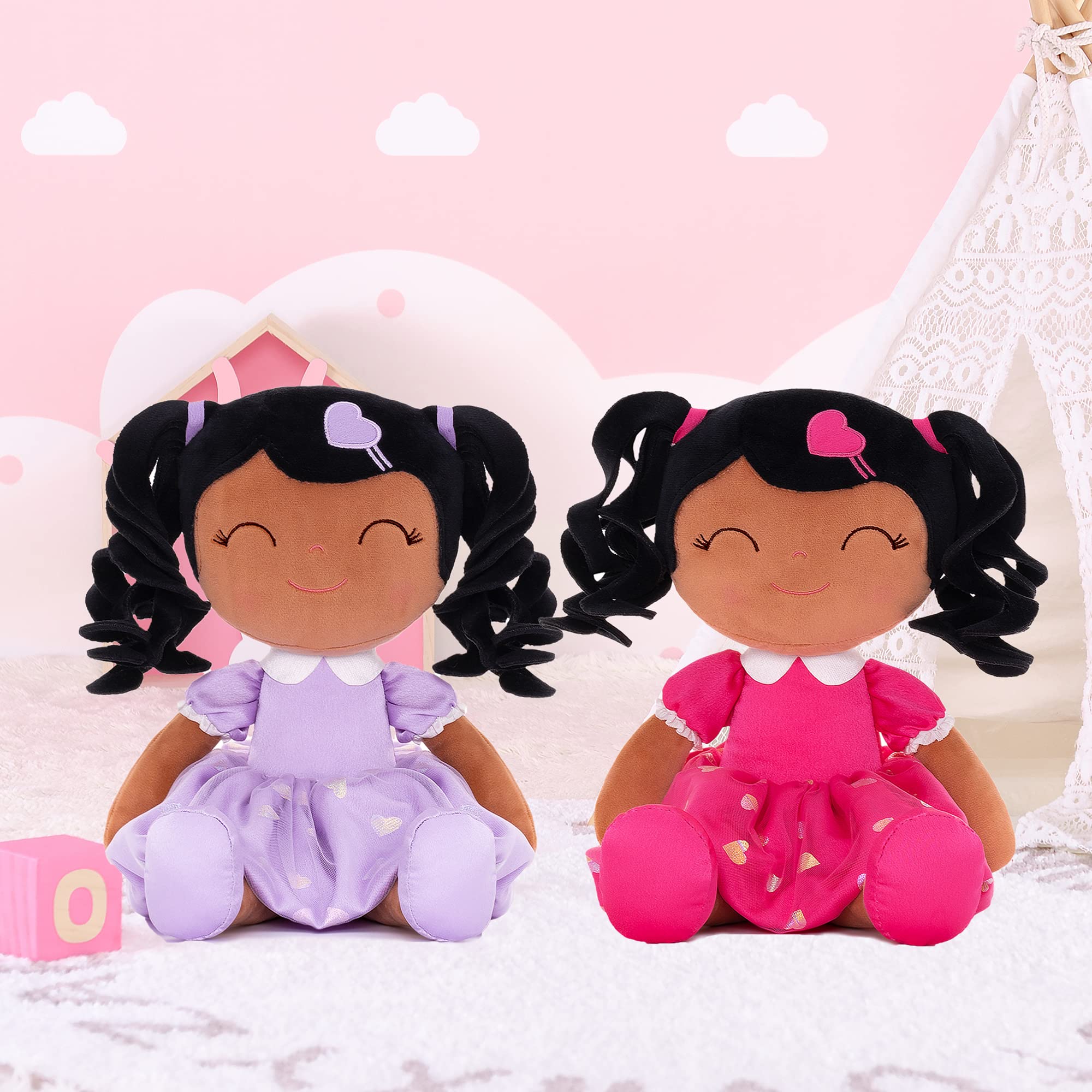 Foto 5 pulgar | Muñeca De Peluche Gloveleya Curly Girl De 16 Pulgadas Con Love Rose De Regalo - Venta Internacional.