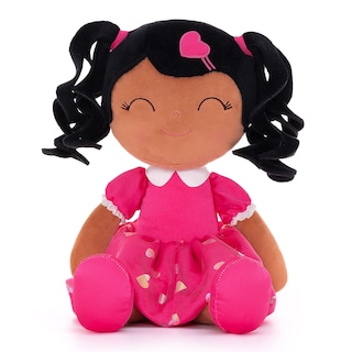 Foto 5 | Muñeca De Peluche Gloveleya Curly Girl De 16 Pulgadas Con Love Rose De Regalo - Venta Internacional.