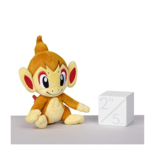 Foto 3 pulgar | Juguete de Peluche Pokémon Center Chimchar Sitting Cuties de 15 Cm - Venta Internacional