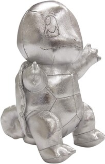 Foto 3 | Peluche Pokémon 25th Celebration Squirtle Plateado 20 Cm - Venta Internacional