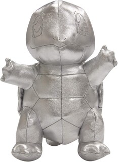 Foto 6 | Peluche Pokémon 25th Celebration Squirtle Plateado 20 Cm - Venta Internacional