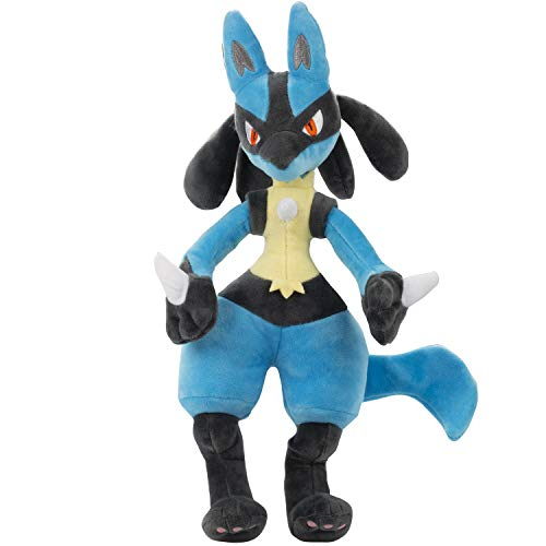 Foto 3 pulgar | Peluche Pokémon Lucario, Tamaño Grande 12 Pulgadas - Venta Internacional
