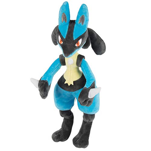 Foto 3 | Peluche Pokémon Lucario, Tamaño Grande 12 Pulgadas - Venta Internacional