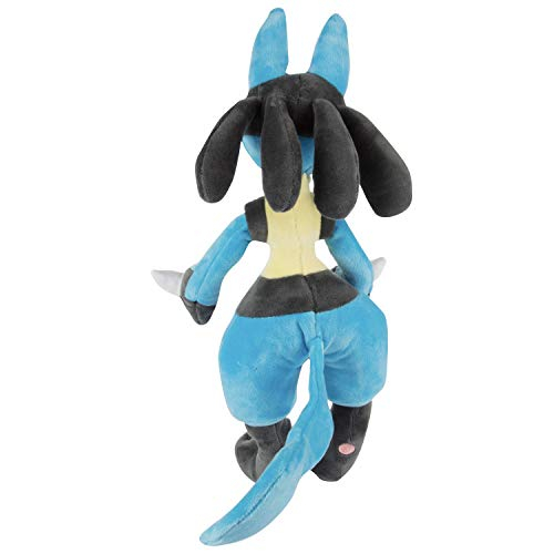 Foto 5 pulgar | Peluche Pokémon Lucario, Tamaño Grande 12 Pulgadas - Venta Internacional