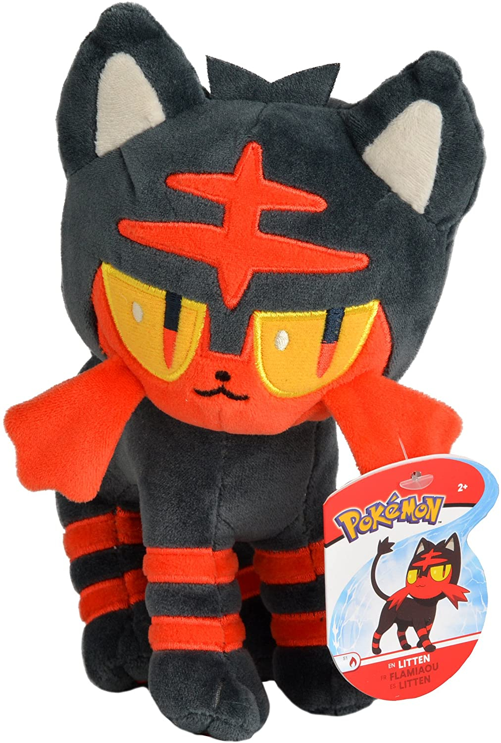 Foto 2 pulgar | Peluche Pokémon Litten 8'' - Venta Internacional