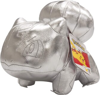 Foto 1 | Peluche Plateado Bulbasaur Pokémon 25 Aniversario - Venta Internacional