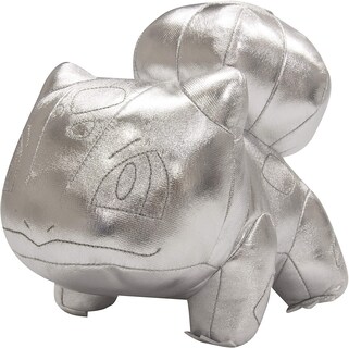 Foto 2 | Peluche Plateado Bulbasaur Pokémon 25 Aniversario - Venta Internacional