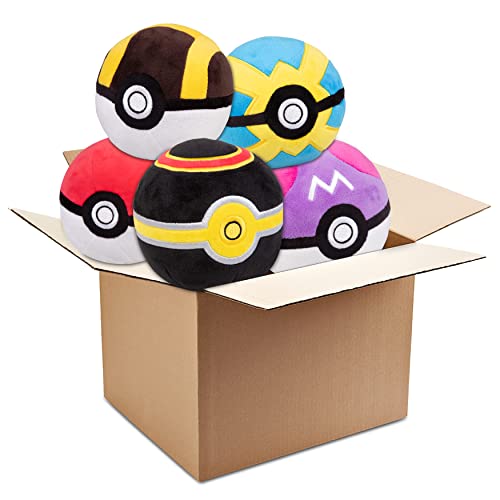 Foto 3 pulgar | Peluche Pokémon Pokebola 2 Piezas al Azar - Venta Internacional