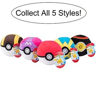 Foto 3 | Peluche Pokémon Pokebola 2 Piezas al Azar - Venta Internacional