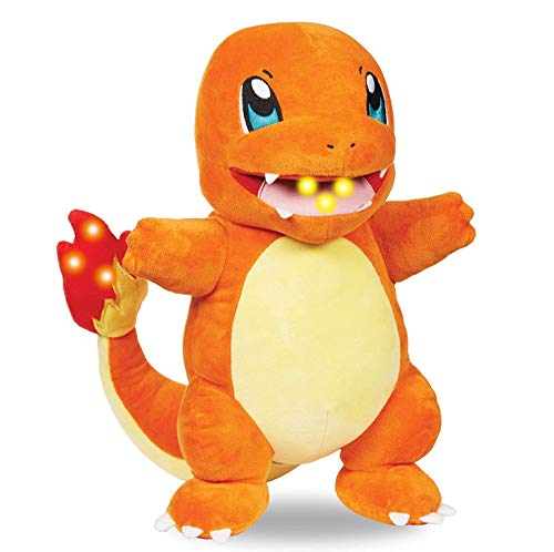 Foto 1 | Peluche Pokémon Flame Action Charmander con Luces y Sonido - Venta Internacional