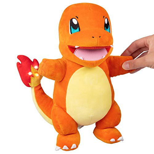 Foto 4 | Peluche Pokémon Flame Action Charmander con Luces y Sonido - Venta Internacional